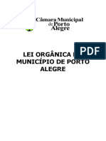 Lei Orgânica Do Município de Porto Alegre Atualizada Até Emenda Nº 47