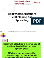 Bandwidth Utilization: Multiplexing and Spreading