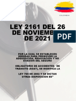 Ley 2161 Del 26 de Noviembre de 2021