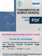 Teoria-Clase 12 - Fundamentos - EQUILIBRIO IONICO