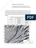 Informe de La Mina Florita Iv