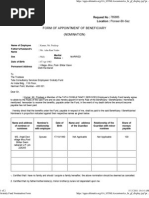 Gratuity Fund Nomination Form