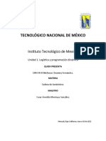 U1 Logística y Programación Dinámica