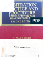 Arbitration Practice and Procedure 