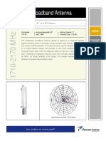 High Broadband Antenna