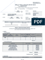 Sworn Statement of Assets, Liabilities and Net Worth: Labra Jovito L