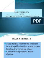 Male Sterility - UG