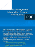 ICS 621: Management Information System