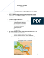 Resumo de História 7º Ano Cristianismo e Invasões Barbaras