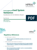 Computerised System Validation