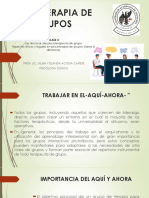 Psicoterapia de Grupos. Clase 4