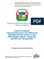 Plan Navideño 2021 Julio