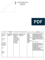 Drug Study: Phinma - University of Iloilo College of Allied Health Sciences
