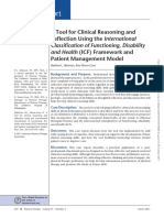 Case Report: A Tool For Clinical Reasoning and Reflection Using The International