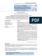 A Study of Lipid Profile in Anaemia