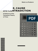 Robin Le Poidevin (Auth.) - Change, Cause and Contradiction - A Defence of The Tenseless Theory of Time