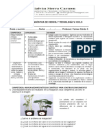 Prueba Diagnóstica de Ciencia Y Tecnología Vi Ciclo