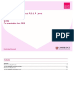 Cambridge International AS & A Level Accounting 9706: Scheme of Work