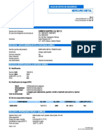 Mercurio Metal Tridestilado