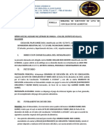 Demanda de Acta de Conciliacion Cecilia Del Pilar Juarez Saca