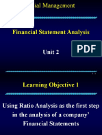 FM Unit 2 Lecture - Financial Statement Analysis - 2020