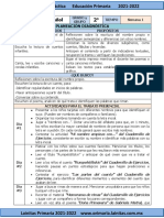 ?septiembre - 2do Grado Español (2021-2022)