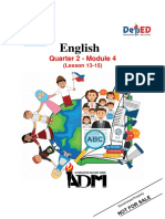 English: Quarter 2 - Module 4