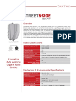 Data Sheet: Innovative Auto-Aligning Gigabit Radio 60 GHZ