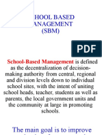 School Based Management