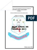 Plan de Trabajo 2011