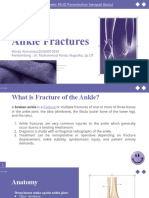 Ankle Fractures: Winda Alviranisa/20204010293 Pembimbing: Dr. Muhammad Pandu Nugraha, SP - OT