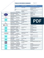 Lista Consultoras RRHH