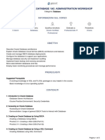 Odat-49 - Oracle Database 19C: Administration Workshop: Informazioni Sul Corso