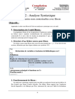 TP2 Analyse Syntaxique