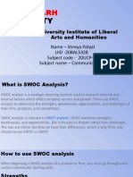 Swoc Analysis 1