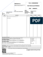 Mixercon S.A.: Código Descripción Importe P. Unitario U/M Cantidad