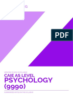 Caie As Psychology 9990 Methodology v1