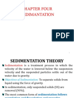 Chapter Four Sedimantation