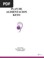 Plan de Alimentacion KETO