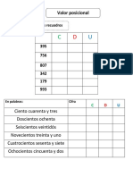 Material Valor Posicional