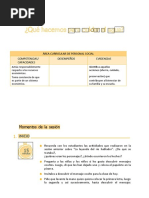 SESIÓN 3 Qué Hacemos para Cuidar El Agua