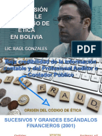 La Profesión Contable y El Código de Ética en Bolivia