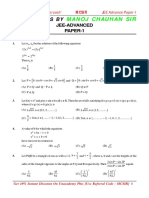 Manoj Chauhan Sir: Mathematics by