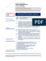 Conducting Demonstration Lesson(s) : Learning Task