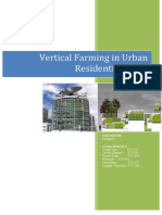 Vertical Farming in Urban Residential Areas - Group9