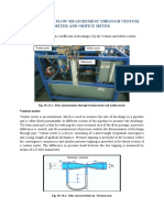 1 Calibrating The Venturi Meter and Orifice Meter