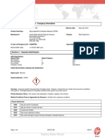 Safety Data Sheet: Section 1 - Chemical Product / Company Information