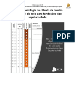 #10 - Metodologia de Cálculo Da Tensão Admissível - Sapata