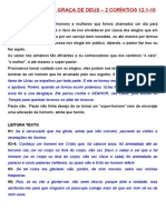 Nada Mais Que A Graça de Deus - 2 Coríntios 12.1-10