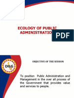 Ecology of Pa by Atty. Odilon